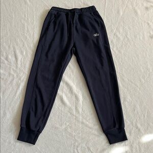 ALO Yoga Navy Blue Jogger Pants